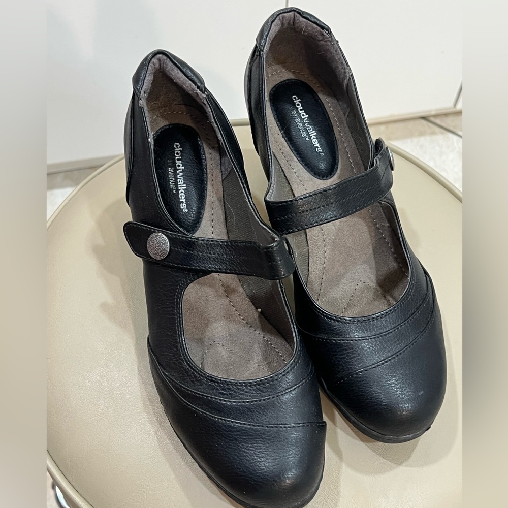 11W Mary Jane style shoes by Cloudwalkers,  worn once